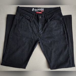 32x32 Denizen from Levi's 216 Skinny Black Men's Denim Jeans
